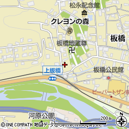 神奈川県小田原市板橋375-18周辺の地図
