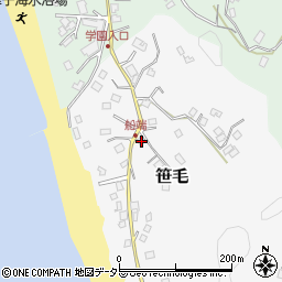 千葉県富津市笹毛49周辺の地図