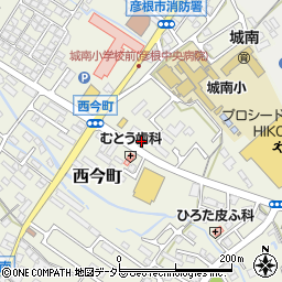 滋賀県彦根市西今町367周辺の地図