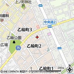 愛知県春日井市乙輪町2丁目70周辺の地図