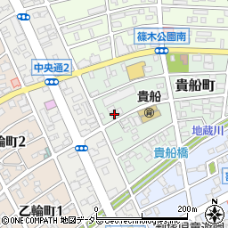 愛知県春日井市貴船町43周辺の地図