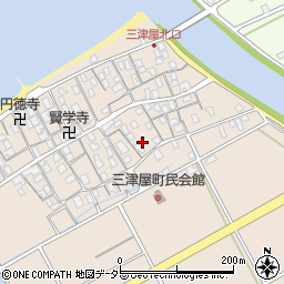 滋賀県彦根市三津屋町1035周辺の地図