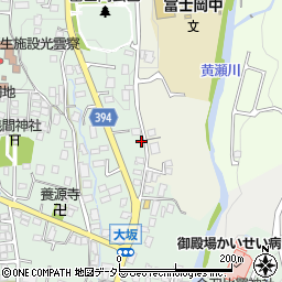 静岡県御殿場市大坂24-3周辺の地図