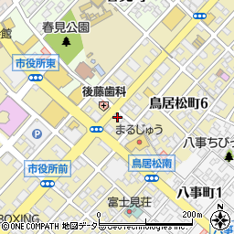 野田塾　春日井本部校周辺の地図