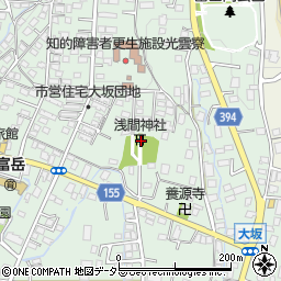 静岡県御殿場市大坂174周辺の地図