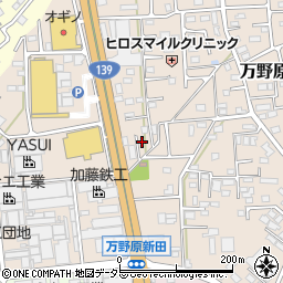静岡県富士宮市万野原新田3731-10周辺の地図