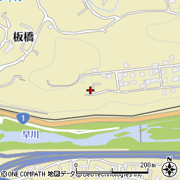 神奈川県小田原市板橋416-40周辺の地図