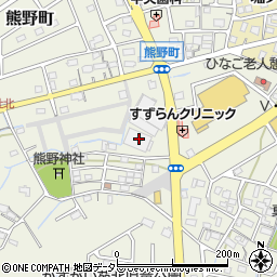 愛知県春日井市熊野町1486周辺の地図