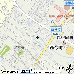 滋賀県彦根市西今町451周辺の地図