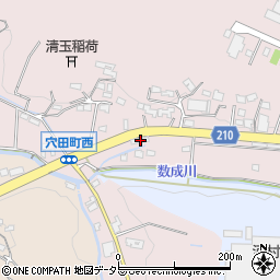 愛知県瀬戸市穴田町610-2周辺の地図