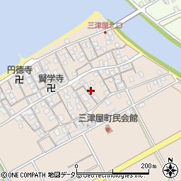 滋賀県彦根市三津屋町1050周辺の地図