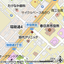 松屋春日井店周辺の地図