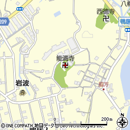 能満寺周辺の地図