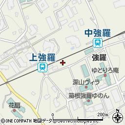 神奈川県足柄下郡箱根町強羅1300-152周辺の地図