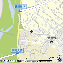 滋賀県彦根市野瀬町594-1周辺の地図
