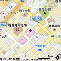 文化フォーラム春日井・ギャラリー周辺の地図