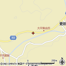 愛知県豊田市大平町下栗32周辺の地図