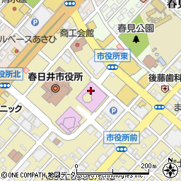 春日井市役所上下水道部　上下水道経営課・下水道経理担当周辺の地図