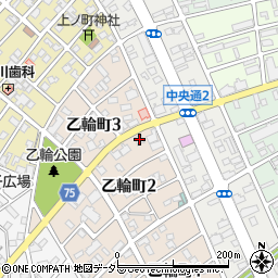愛知県春日井市乙輪町2丁目61周辺の地図