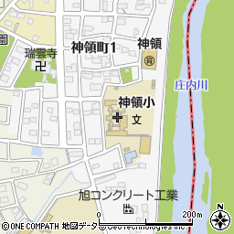 愛知県春日井市神領町1丁目1-8周辺の地図