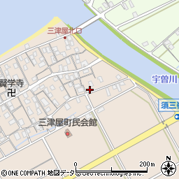 滋賀県彦根市三津屋町1000周辺の地図