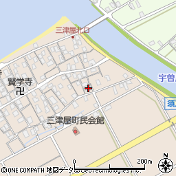 滋賀県彦根市三津屋町1005周辺の地図