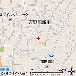 静岡県富士宮市万野原新田3575周辺の地図
