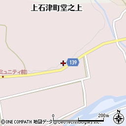 岐阜県大垣市上石津町堂之上1170周辺の地図