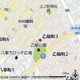 愛知県春日井市乙輪町3丁目14周辺の地図