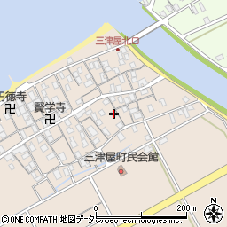 滋賀県彦根市三津屋町1039周辺の地図