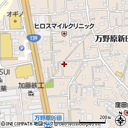 静岡県富士宮市万野原新田3932周辺の地図