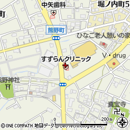 愛知県春日井市熊野町1519周辺の地図