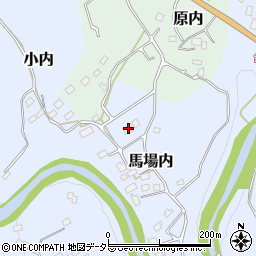 千葉県夷隅郡大多喜町馬場内58周辺の地図