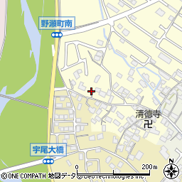 滋賀県彦根市野瀬町594周辺の地図