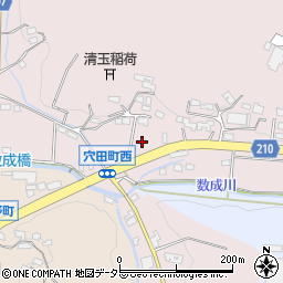 愛知県瀬戸市穴田町580周辺の地図