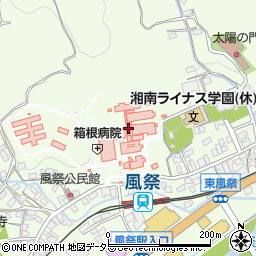 箱根病院（国立病院機構）周辺の地図
