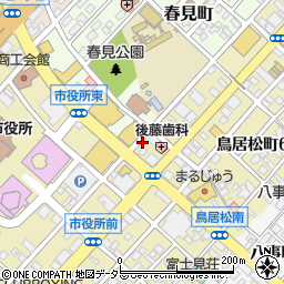 名鉄協商鳥居松町第２駐車場周辺の地図