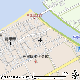 滋賀県彦根市三津屋町1003周辺の地図