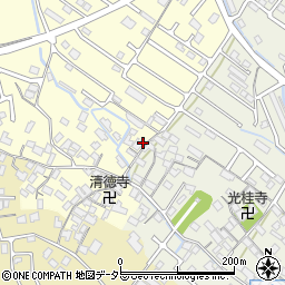 滋賀県彦根市野瀬町周辺の地図