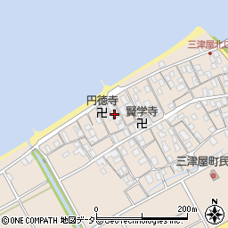 滋賀県彦根市三津屋町1233-1周辺の地図