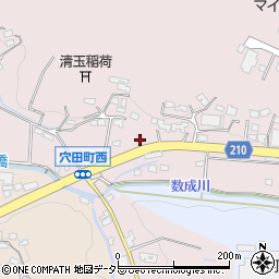 愛知県瀬戸市穴田町585周辺の地図
