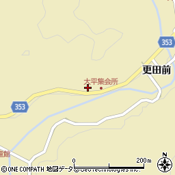 愛知県豊田市大平町下栗29周辺の地図