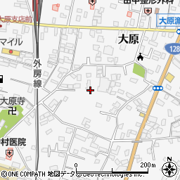 千葉県いすみ市大原周辺の地図