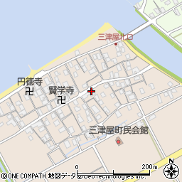 滋賀県彦根市三津屋町1048周辺の地図