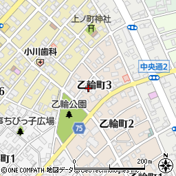 愛知県春日井市乙輪町3丁目19周辺の地図