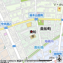 愛知県春日井市貴船町40周辺の地図
