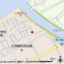 滋賀県彦根市三津屋町995-1周辺の地図