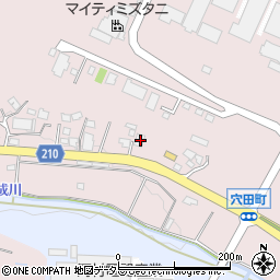 愛知県瀬戸市穴田町844周辺の地図