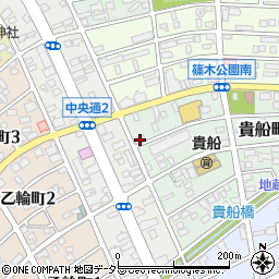 愛知県春日井市貴船町28周辺の地図