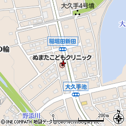 愛知県名古屋市守山区上志段味稲堀田新田周辺の地図